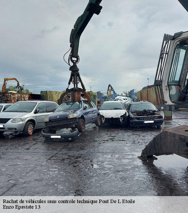 Rachat de véhicules sans controle technique  pont-de-l-etoile-13360 Enzo Epaviste 13