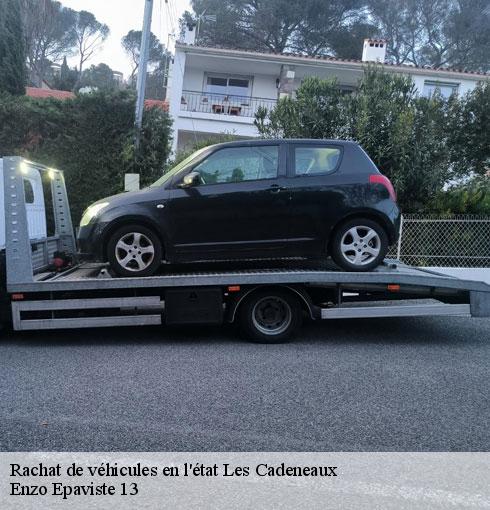 Rachat de véhicules en l'état  les-cadeneaux-13170 Enzo Epaviste 13