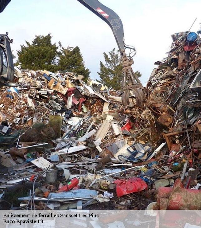 Enlèvement de ferrailles sausset-les-pins-13960 Enzo Epaviste 13