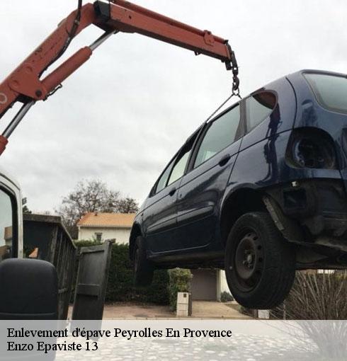 Enlevement d'épave  peyrolles-en-provence-13860 Enzo Epaviste 13