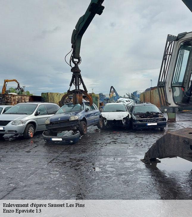 Enlevement d'épave  sausset-les-pins-13960 Enzo Epaviste 13
