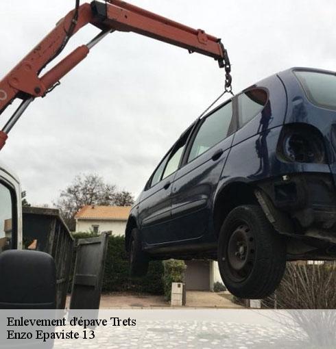 Enlevement d'épave  trets-13530 Enzo Epaviste 13